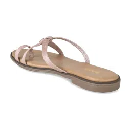 Rocia by Regal Women's Pink Toe Ring Sandals image 5