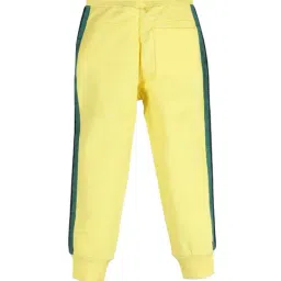 Plum Tree Kids Yellow Printed Joggers image 2
