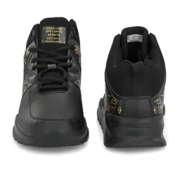 OFF LIMITS Men's Black Ankle High Sneakers image 5