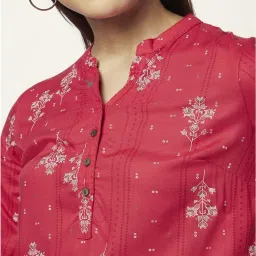 Akkriti by Pantaloons Pink Printed Tunic image 5