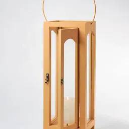 Whispering Homes Timber-Twilight Wooden Lantern - Large-image-10