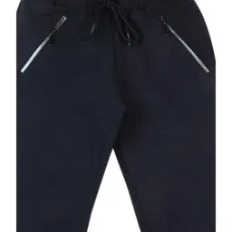 Monte Carlo Kids Navy Cotton Printed Joggers image 3