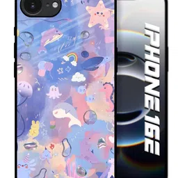 QRIOH Conversational Printed Apple iPhone 16e Back Case Mobile Accessories-picture-40