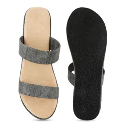 DressBerry Embellished Wedge Mules image 4