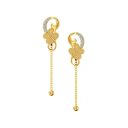 Joyalukkas 22Kt Gold Enchant Drop Earring - 3.56 g image 4