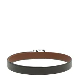 Teakwood Leathers Black Leather Waist Belt for Men image 3