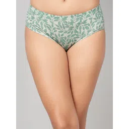 Clovia Mid Waist Printed Hipster Panties with Inner Elastic Multi-Color (Pack of 3) image 2