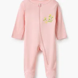Juniors by Babyshop Girls Pack of 5 Printed Sleepsuit image 2