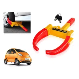 Auto Pearl Claw Type Anti Theft Adjustable Wheel Clamp Lock for Tata Nano-picture-47