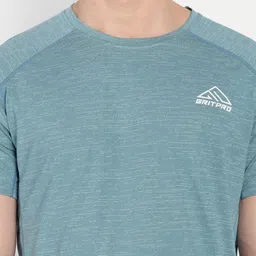 GRITPRO Men Typography Printed Round Neck T-shirt image 3