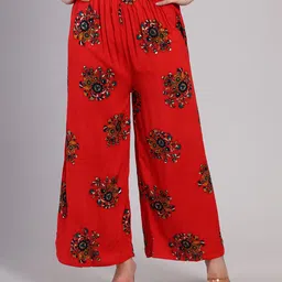 DELIS Women Floral Printed Palazzos-picture-28