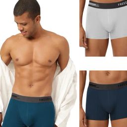 Freecultr Multi Comfort Fit Trunks - Pack of 3-picture-29