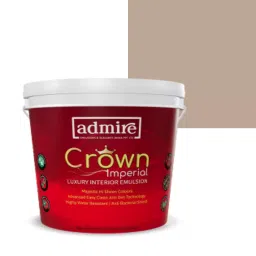 ADMIRE PAINTS CROWN IMPERIAL Luxury Interior Emulsion 10 L Capacity Light Coffee-picture-15