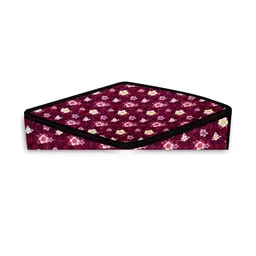 The Furnishing Tree Red Printed Washing Machine Cover image 2