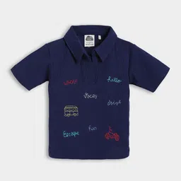 MiArcus Boys Printed Polo Collar T-shirt-picture-16