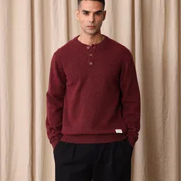 Mr Bowerbird Round Neck Pure Woollen Pullover image 2