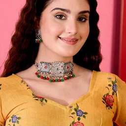 GULKEE FAB Floral Zari Handloom Saree image 3