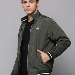 showoffff SHOW OFF Olive Regular Fit Jacket image 3