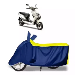 Auto Pearl Bike Cover for Evolet Derby (Yellow & Blue)-picture-17