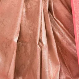 Odette Off White Silk Blend Woven Design Saree with Unstitched Blouse Piece image 3