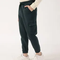 One Friday Kids Green Joggers image 3