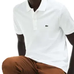 Lacoste White Regular Fit Polo T-Shirt-picture-33