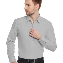 English Navy Grey Full Sleeves Shirt-picture-21