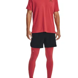 Under Armour Red Regular Fit Sports T-Shirt image 5