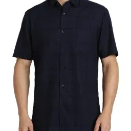 Simon Carter London Navy Regular Fit Shirt-picture-36