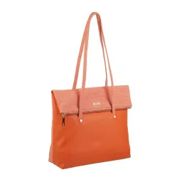 Metro Orange Medium Tote Bag image 5