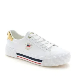 U.S. Polo Assn. Women's White Sneakers image 3