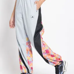 adidas Yellow LOOSE Printed Track Pant image 3