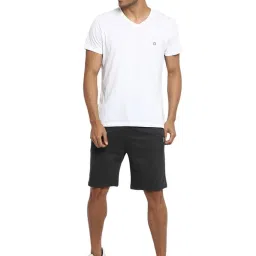 Turtle Charcoal Grey Regular Fit Sports Shorts image 5