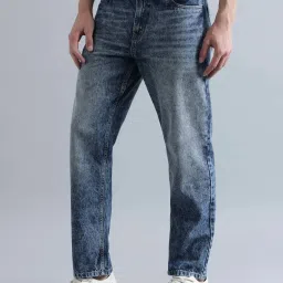Bene Kleed Blue Relaxed Fit Cotton Lightly Washed Jeans image 3