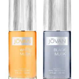 Jovan White Musk & Black Musk Eau de Cologne Spray Combo for Men-picture-45