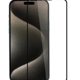 GRIPP Dust Proof 3D Tempered Glass Screen Protector for iPhone 15 Pro Max (6.7") image 3