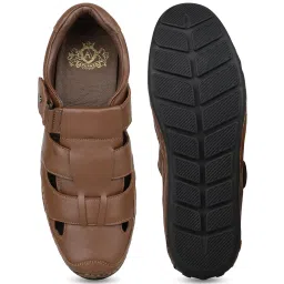 Atesber by Inc.5 Men's Tan Fisherman Sandals image 3