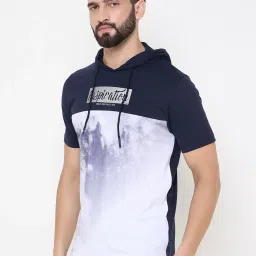 Duke Navy Blue Slim fit Tie - Dye T-Shirt image 3