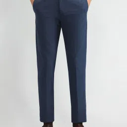 Arrow Blue Polyester Regular Fit Formaltrousers image 3