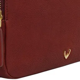 Hidesign Textured Leather Structured Sling Bag image 3