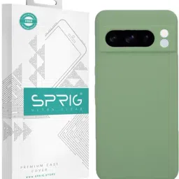 Sprig Liquid Silicone Back Cover for GOOGLE PIXEL 8 PRO (Green)-picture-23