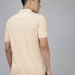 U.S. Polo Assn. Slim Fit Polo Collar Striped Pure Cotton T-shirt image 4