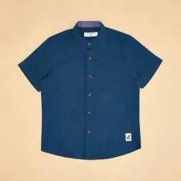 Pantaloons Junior Navy Shirt-image-72