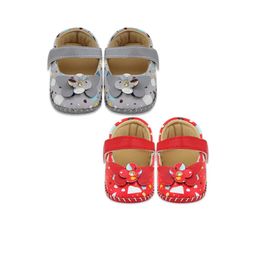 NESKA MODA Girls Grey Cotton Booties-image-39
