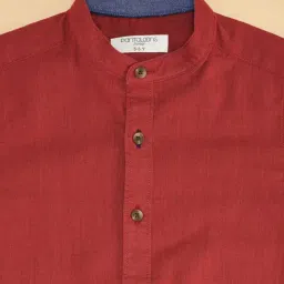 Pantaloons Junior Rust Shirt image 4