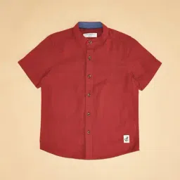 Pantaloons Junior Rust Shirt-image-64