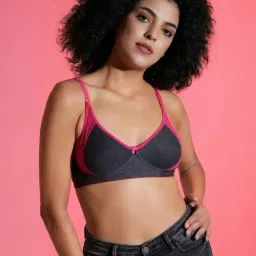 Clovia Grey Non Wired Non Padded Full Coverage Bra-picture-27