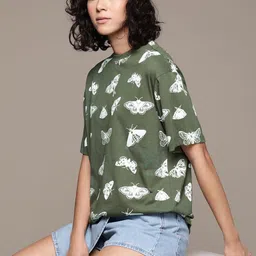 The Roadster Life Co. Graphic Printed Oversized T-shirt-image-62