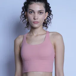 Myriad Full Coverage Lightly Padded Workout Bra With Moisture Wicking-picture-23