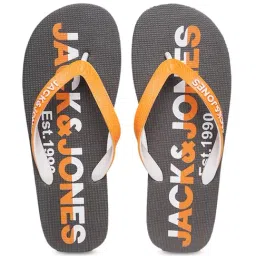 Jack & Jones Men's JFWCONTRAST Orange Flip Flops-picture-14